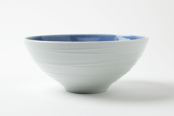 Schüssel 17cm, Linien, wolkenblau